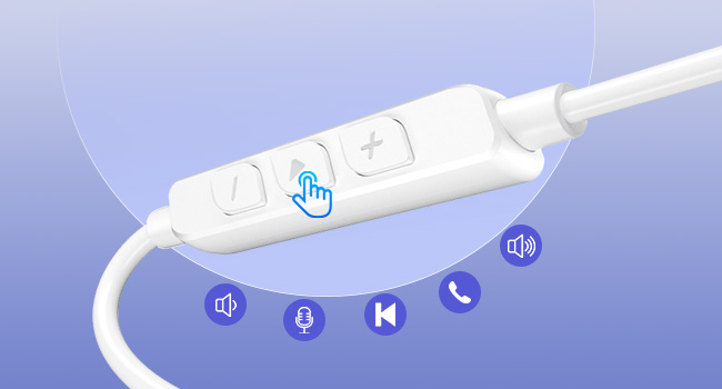 open-ear headphones with volume control