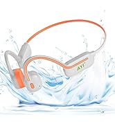 AYI Professional Swim Headphones True Bone Conduction Open Ear Headset MP3 Player Built-in 32G Me...