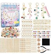 Zefy 552Pcs Charms Lip Gloss Keychain Making Kit, Gold Bag Charm Kit, Including 214 Charms 24 Key...