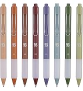 BLIEVE Gel Pens - Earthy, Matte Finish, Smooth Writing, No Bleed - For Journaling, Bible Notes, D...