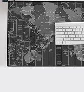KTRIO Large Gaming Mouse Pad with Stitched Edges, Extended Mousepad with Superior Micro-Weave Clo...