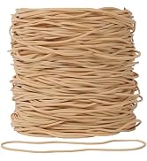 Foshine-Rubber bands large, Beige rubber band 7 inch 250Pcs Elastics Bands size 117A Long rubber ...