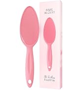 Bare August Glass Foot File Callus Remover for Feet - Heel Scraper & in Shower Foot Scrubber Dead...