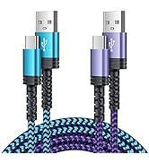 USB Type C Cable 3FT 2Pack Fast Charging Cable Android USB C Charger Phone Cord for Samsung Galax...