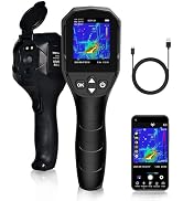Thermal Imaging Camera Gun, AIOMEST Infrared Thermometer Imager w/ 240×240 TISR Resolution, Detec...