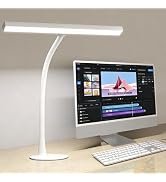 NovoLido LED Desk Lamp for Home Office, 360° Flexible Gooseneck Desk Light with 3 Color Modes & 1...