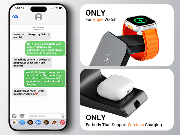 charging station for apple devices 3 in 1