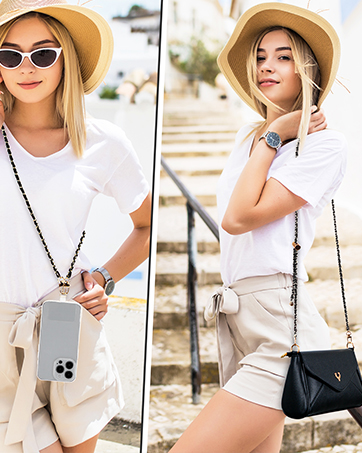 Phone Lanyard with Wrist Strap Universal Phone Crossbody Chain Adjustable Cell Phone Strap