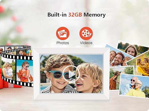 Miroir 10.1 Inch WiFi Digital Photo Frame frameo digital picture frame
