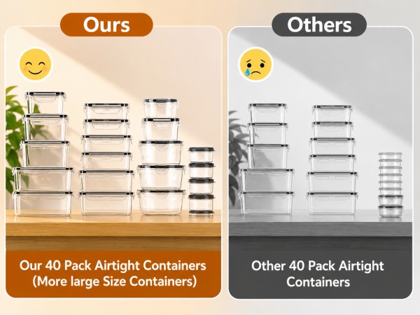 Food Storage Containers with Lids