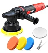 AOBEN Car Buffer Polisher,6 inch Dual Action Polisher,Random Buffer Polisher kit with 6 Variable ...