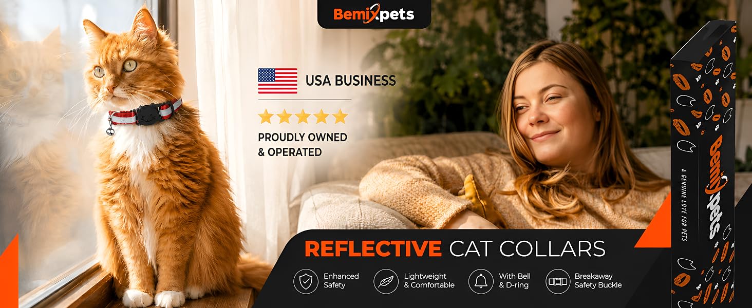 cat collars reflective breakaway bells bell collar