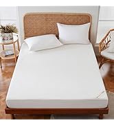 YOUR MOON Natural Wool Mattress Pad Queen – 150GSM Organic Australian Wool Mattress Topper, Quilt...