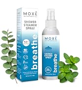 MOXE Shower Steamer Spray Breathe Essential Oil Shower Spray – Relaxing Aromatherapy Mist for Hom...
