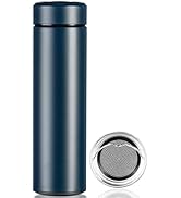 PARACITY Insulated Water Bottle,17 oz Stainless Steel Thermo, Double Wall Vacuum Water Bottle, Me...