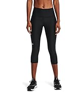 Under Armour Women's HeatGear High Waisted Pocketed Capri