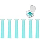 eagosion 6PCS Hard Contact Lens Remover Tool with Storage Box Eye Care Inserts Removes Reusable S...