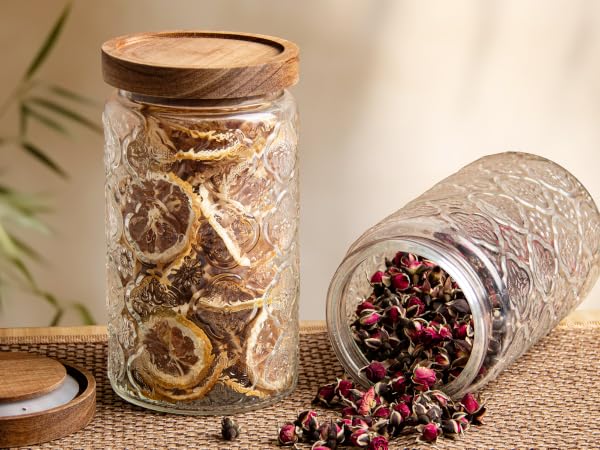 glass jar with lid