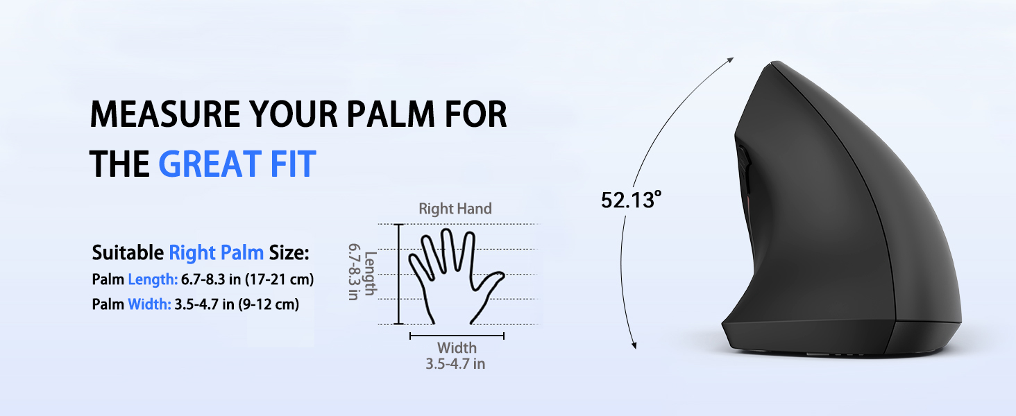 ERGONOMIC MOUSE FOR RIGHT HAND
