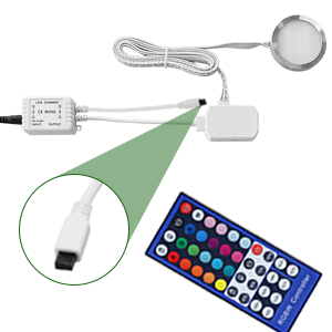 rgbww led puck lights with remote color changing under cabinet lighting multicolor counter lights