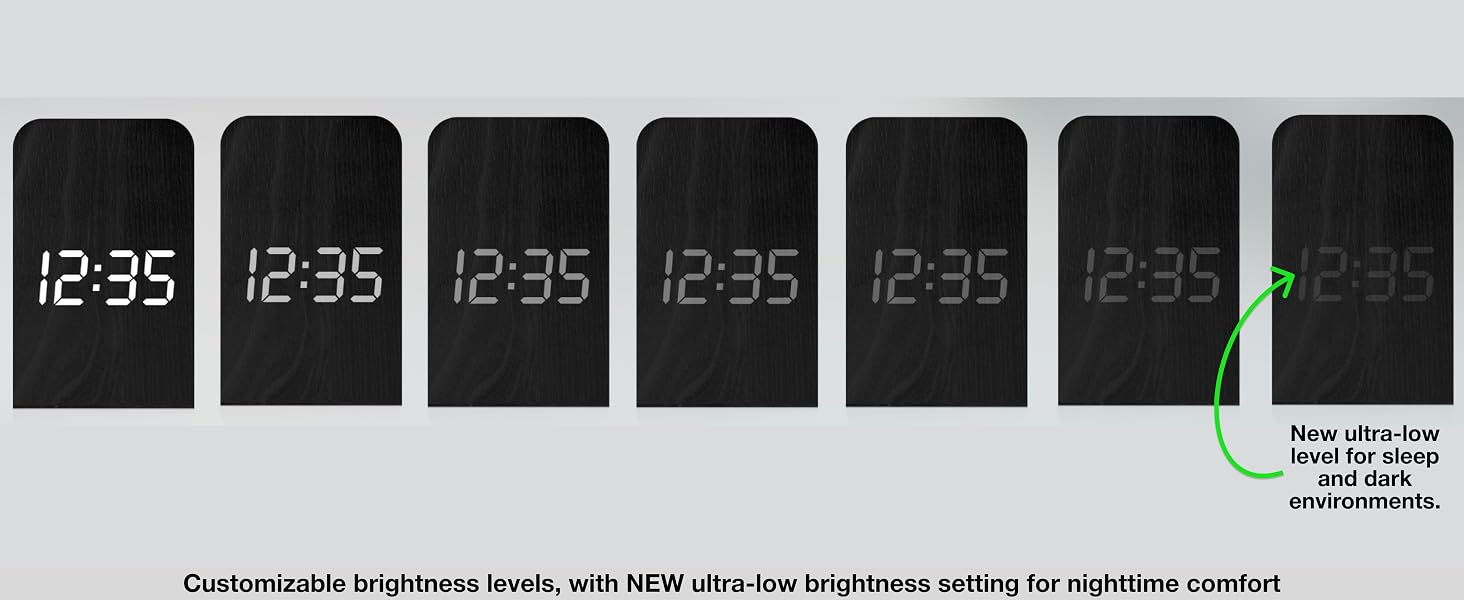 nightlight digital alarm clock dim alarm clock house shaped alarm clock