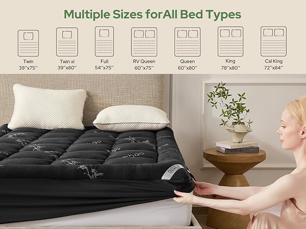 Multiple Sizes for All Bed Types