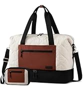 LOVEVOOK Travel Duffel Bag, Puffer Gym Bags for Women, Weekender Bags Duffle Bag Carry on Bag Per...