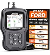 ANCEL FD700 Ford Lincoln Mercury OBD2 Scanner, Full System Automotive Car Code Reader with All Fu...