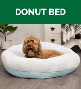 furhaven pet beds donut bed dog