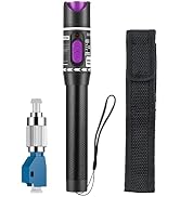 30MW 30KM Visual Fault Locator Fiber Tester VFL Tester Kit Including Fiber Optic Cable Tester wit...