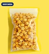 WEIYUEDA 6X9IN 300 Counts Reclosable Zip Bags, 3.94Mil Double-Sided Thickened Plastic Storage Bag...