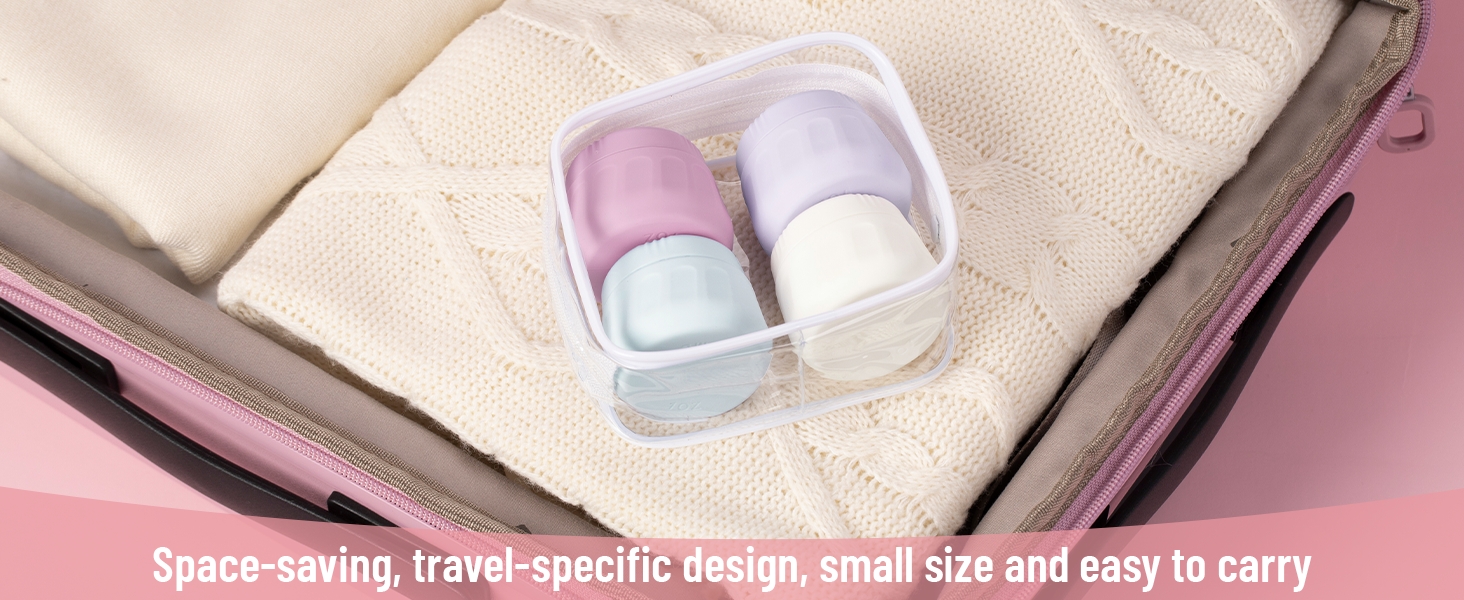 Travel Containers for Toiletries