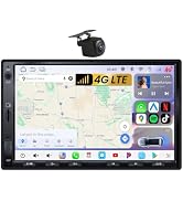 ATOTO S8L 7" Double Din Car Stereo, 4G LTE, Wireless CarPlay & Android Auto | 4G+64G AI Android C...