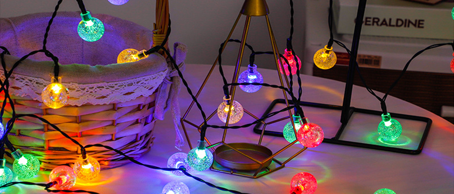 solar string lights
