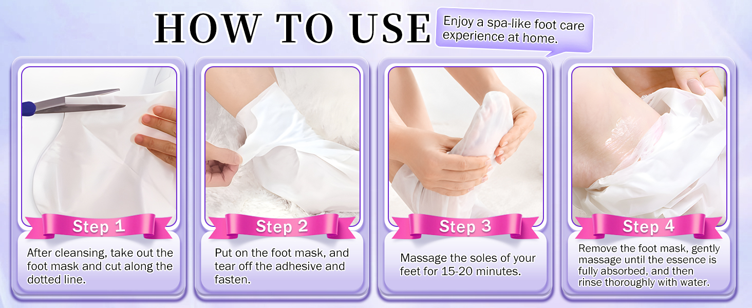 foot masks foot mask for dry cracked feet foot peeling mask moisturizing foot mask feet peeling mask