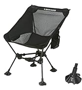 ROCK CLOUD Ultralight Portable Camping Chair Compact Folding Camp Chairs Outdoor for Camp Hiking ...