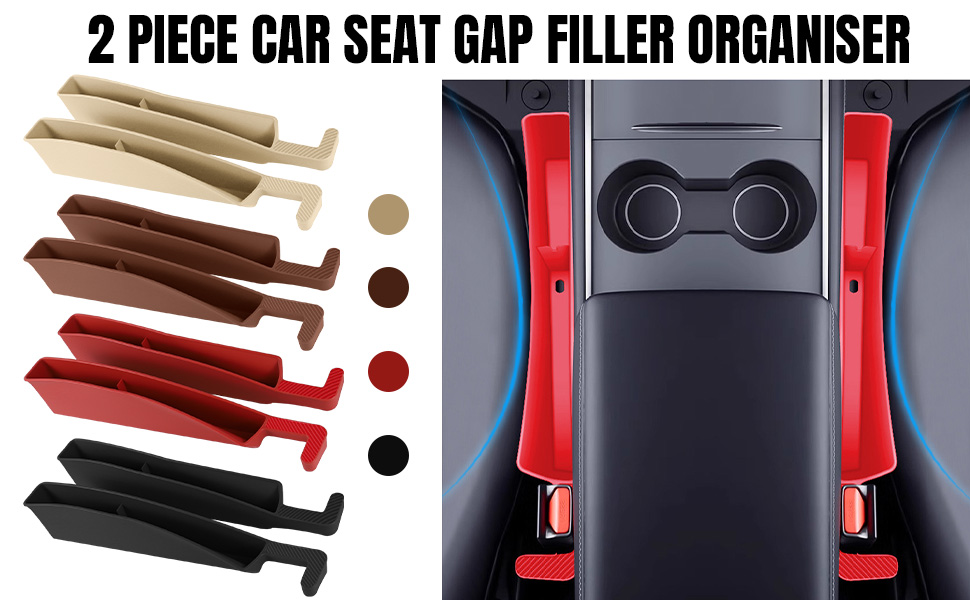Car Seat Gap Filler Organizer