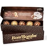 BomBombs, Hot Chocolate Bombs, Includes Fudge Brownie and Caramel Candy Cocoa Bombs Filled with M...