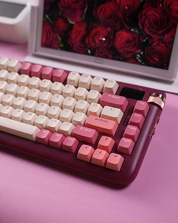 FOPATO F75 Mechanical Keyboard Hot Swappable Gasket Structure 3-Mode RGB Bluetooth PBT Keycaps
