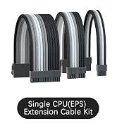 Single CPU Extension Cable Kit Multi-color