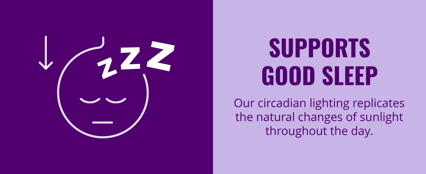 Supports good sleep
