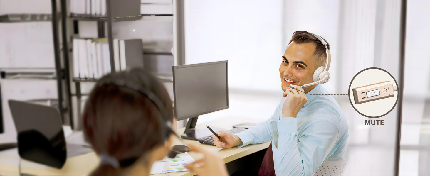 wireless headset for work