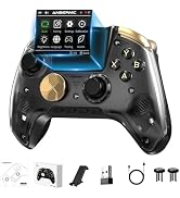 Doriteney RG G01 Wireless Gaming Controller with Heart Rate Monitor & Display, Hall Effect Trigge...