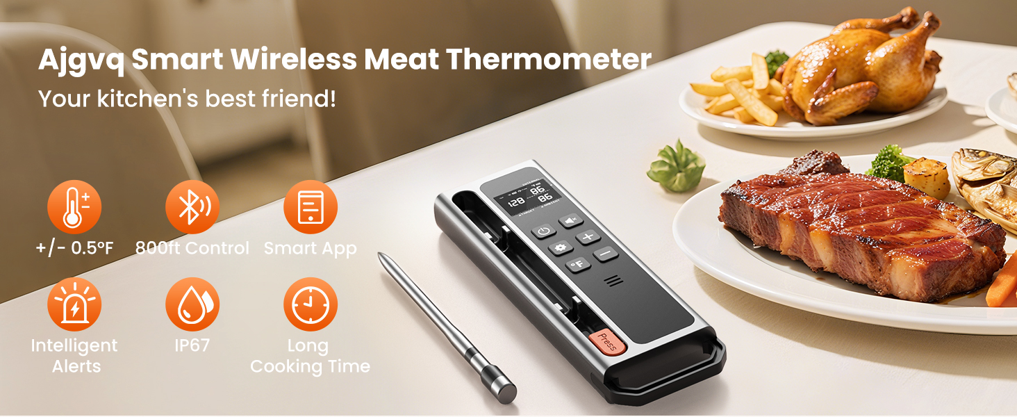 wireless meat thermometer