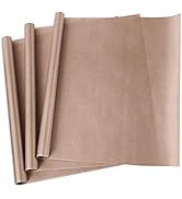 3 Pack PTFE Teflon Sheet for Heat Press Transfer Sheet Non Stick 16 x 20" Heat Transfer Paper Reu...