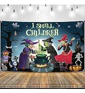 KatchOn, Spooky I Smell Children Banner - XtraLarge 72x44 Inch | Hocus Pocus Photo Backdrop for W...