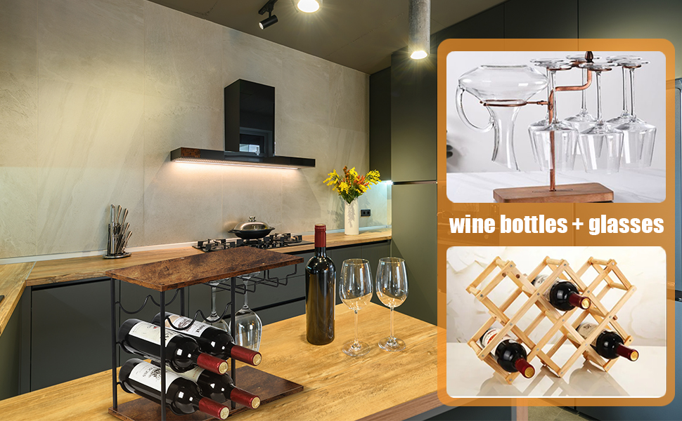 freestanding wine rack