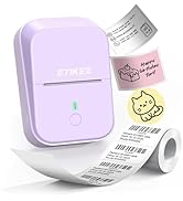ETIKEZ PM260 Label Maker Machine with Tape, 2 Inch Label Maker Bluetooth Label Printer, Inkless P...