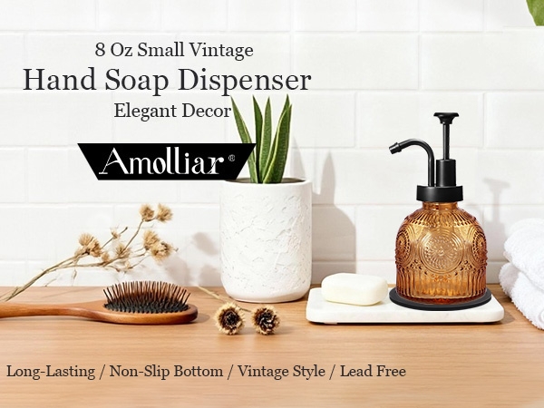 Vintage Soap Dispenser for Bathroom