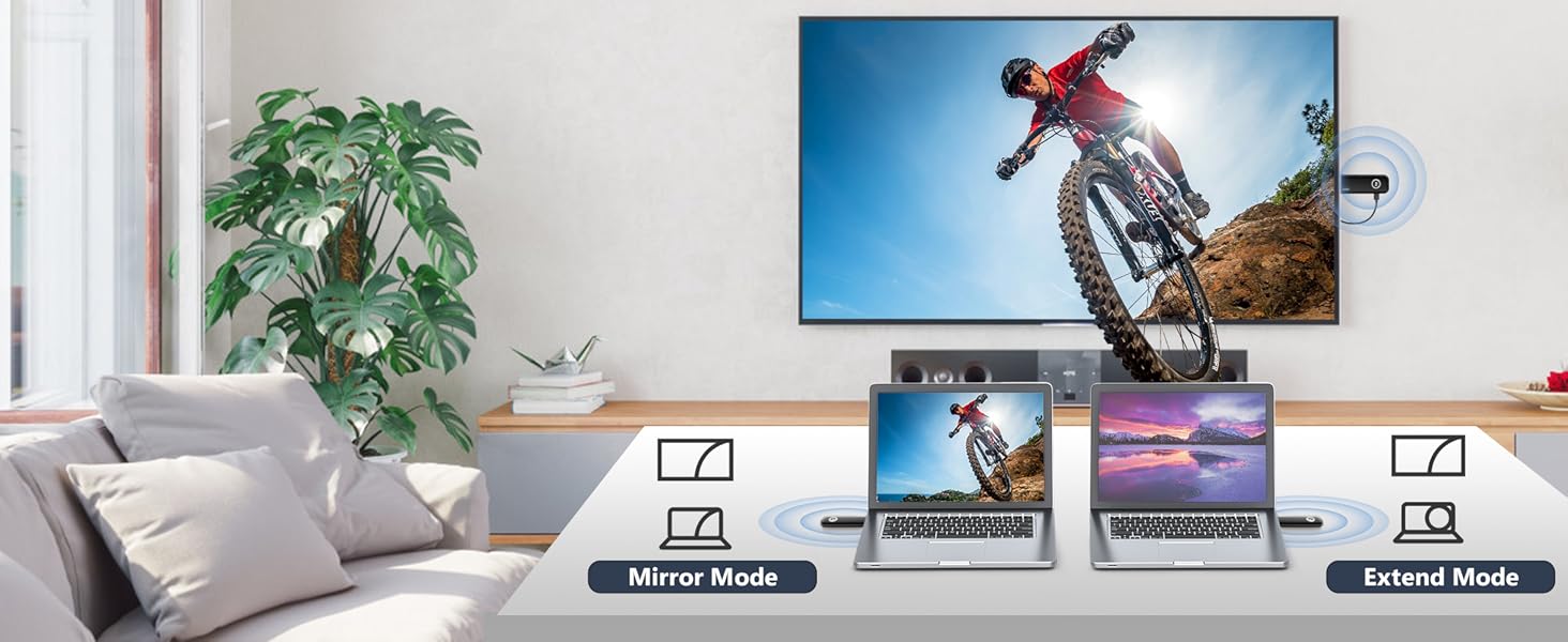 mirror mode and extend mode